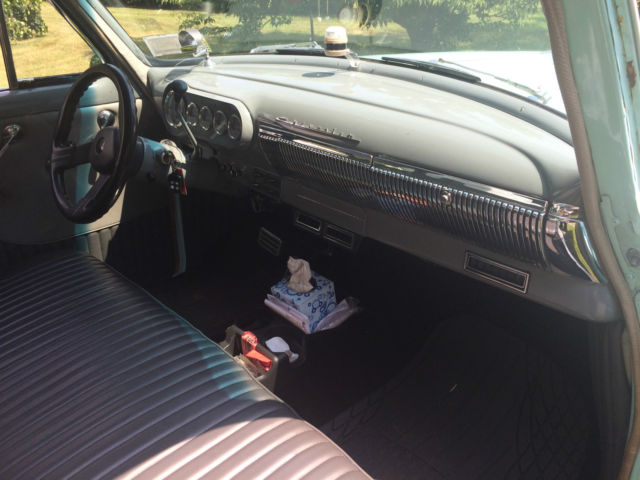 1954 Lt. Green & White Chevrolet Bel Air/150/210 Coupe