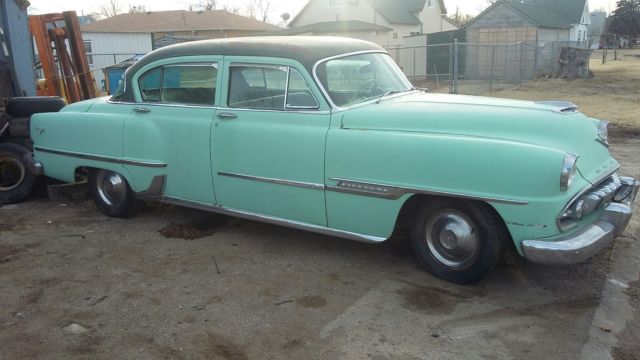 1954 Green DeSoto Sedan