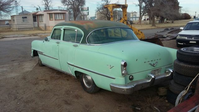 1954 Green DeSoto Sedan