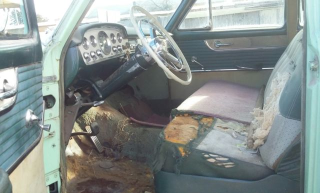 1954 Green DeSoto Sedan