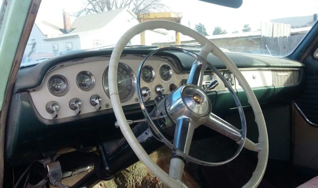 1954 Green DeSoto Sedan