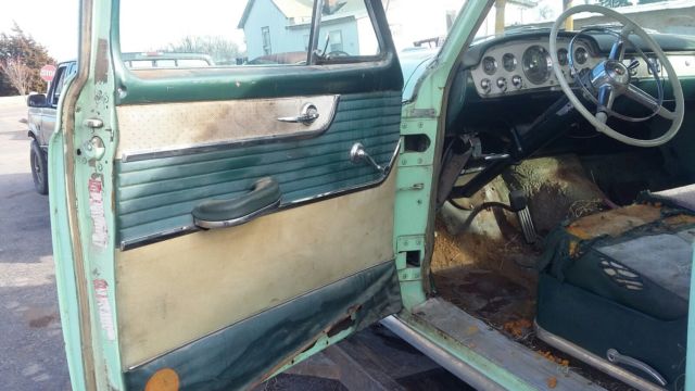 1954 Green DeSoto Sedan