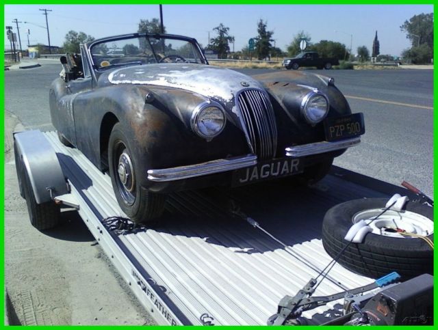 1954 Black Jaguar XK