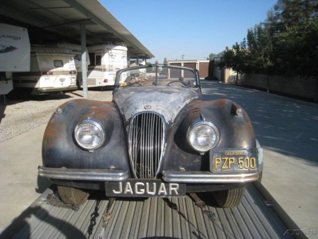 1954 Black Jaguar XK