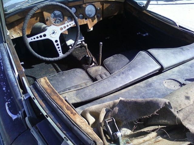 1954 Black Jaguar XK