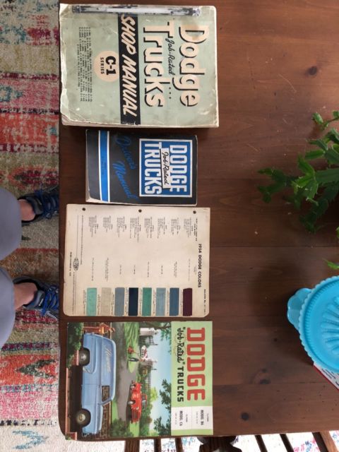 1954 Teal Dodge Other Steakbody