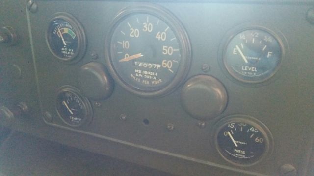 1954 Olive drab Dodge M37