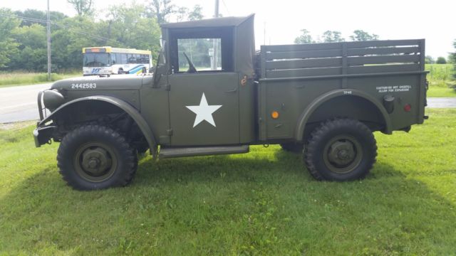 1954 Olive drab Dodge M37