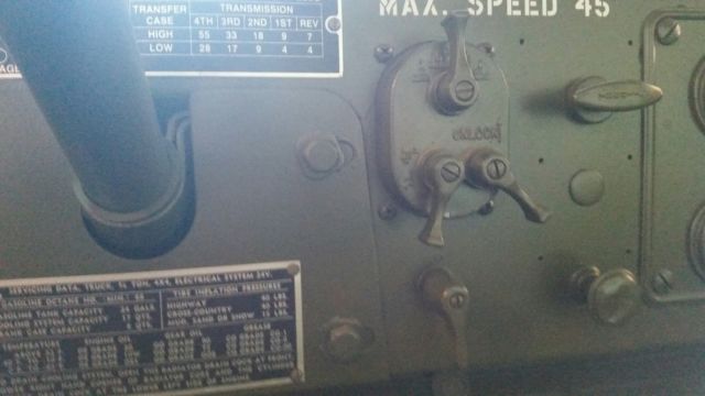 1954 Olive drab Dodge M37