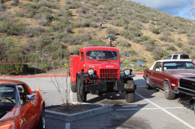 1954 Red Dodge Power Wagon Standard Cab Pickup