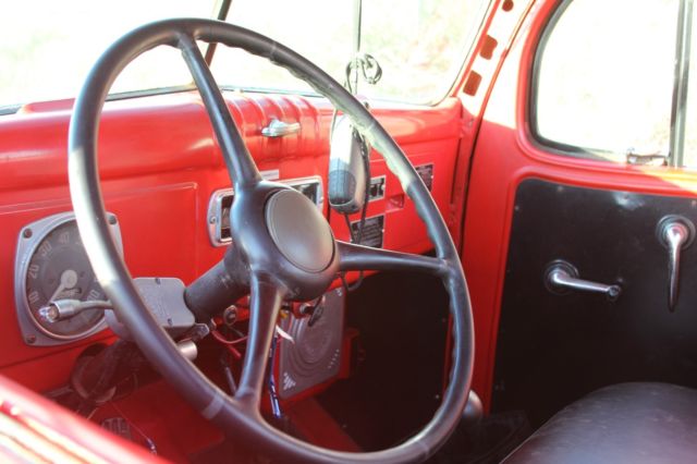1954 Red Dodge Power Wagon Standard Cab Pickup