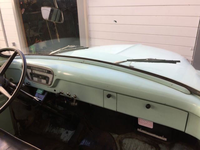 1954 Aqua Ford F-100 Standard Cab Pickup