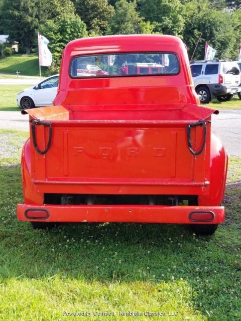 1954 Red Ford 100 --