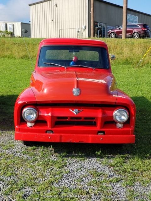 1954 Red Ford 100 --