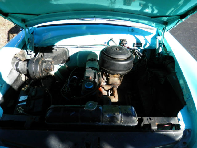 1954 Blue Ford Fairlane Coupe