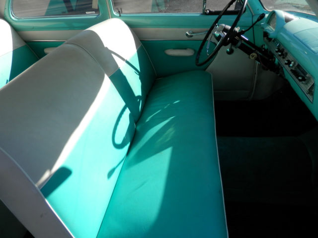 1954 Blue Ford Fairlane Coupe