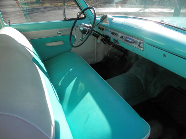 1954 Blue Ford Fairlane Coupe