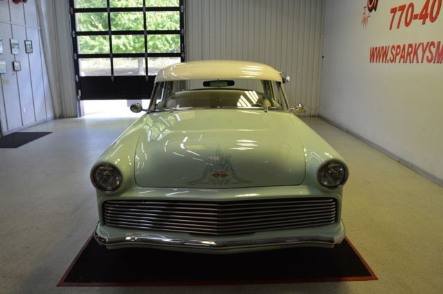 1954 Green Ford Business Coupe Coupe