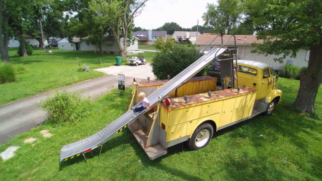 1954 Yellow Ford C800 Cab & Chassis