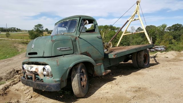 1954 GREEN Ford Other Pickups Cab & Chassis