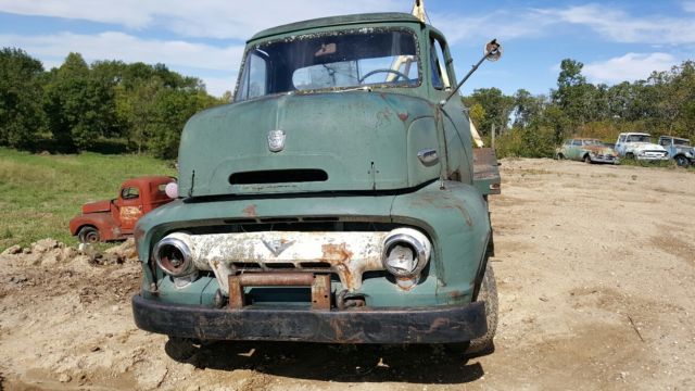 1954 GREEN Ford Other Pickups Cab & Chassis
