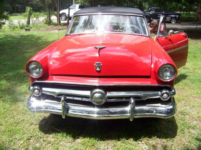 1954 red Ford Other Convertible