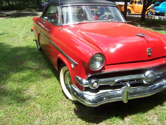 1954 red Ford Other Convertible