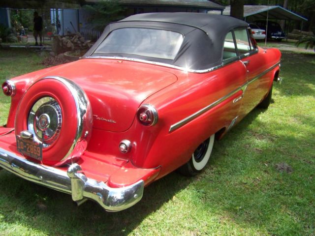 1954 red Ford Other Convertible