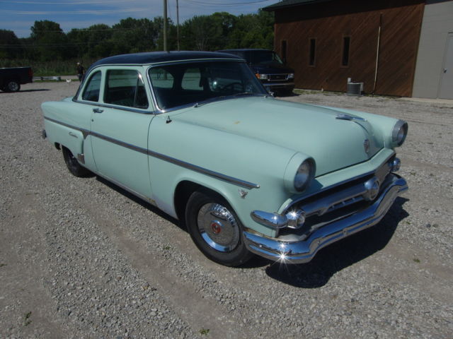 1954 white/blue Ford Other Coupe