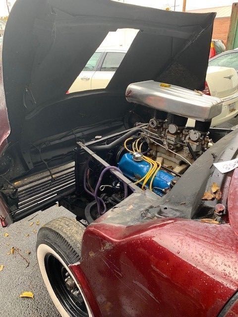 1954 Burgundy Ford Other Coupe