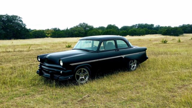 1954 Black Ford Custom Coupe