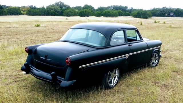 1954 Black Ford Custom Coupe
