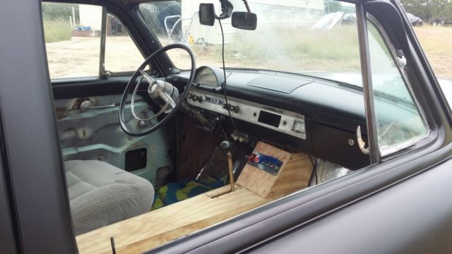 1954 Black Ford Custom Coupe