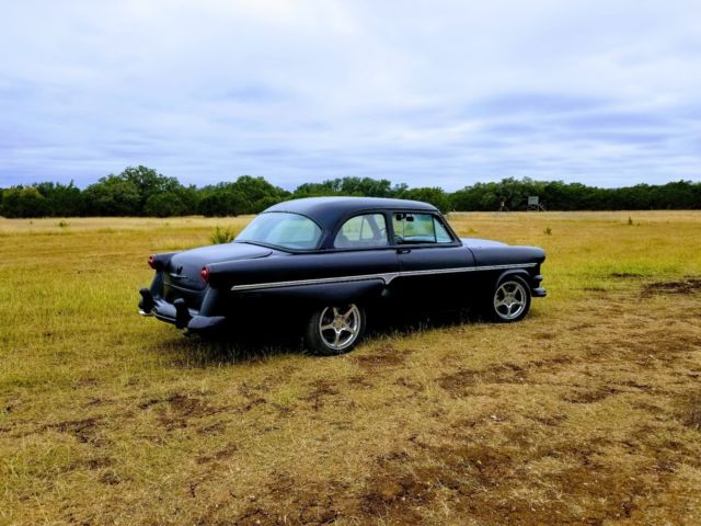 1954 Black Ford Custom Coupe