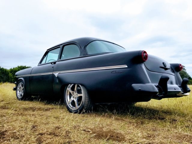 1954 Black Ford Custom Coupe