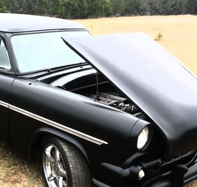 1954 Black Ford Custom Coupe