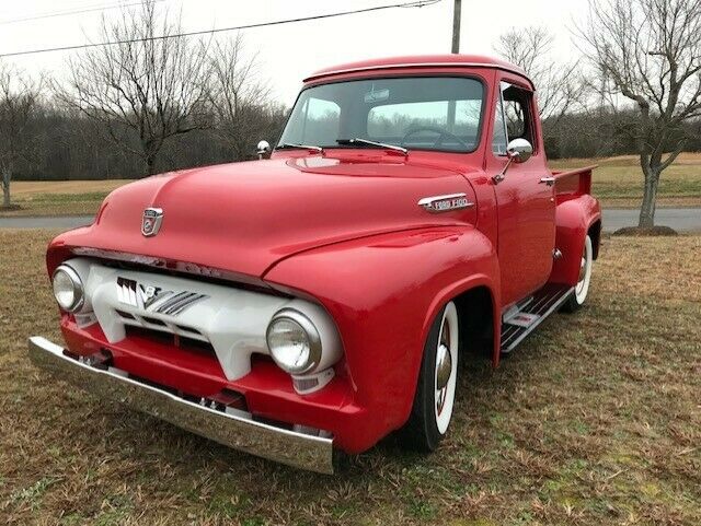 1954 Red Ford F-100