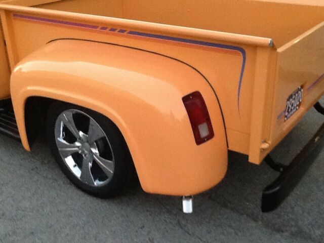 1954 Orange Ford F-100 Standard Cab Pickup