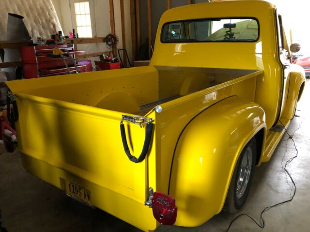 1954 Yellow Ford F-100
