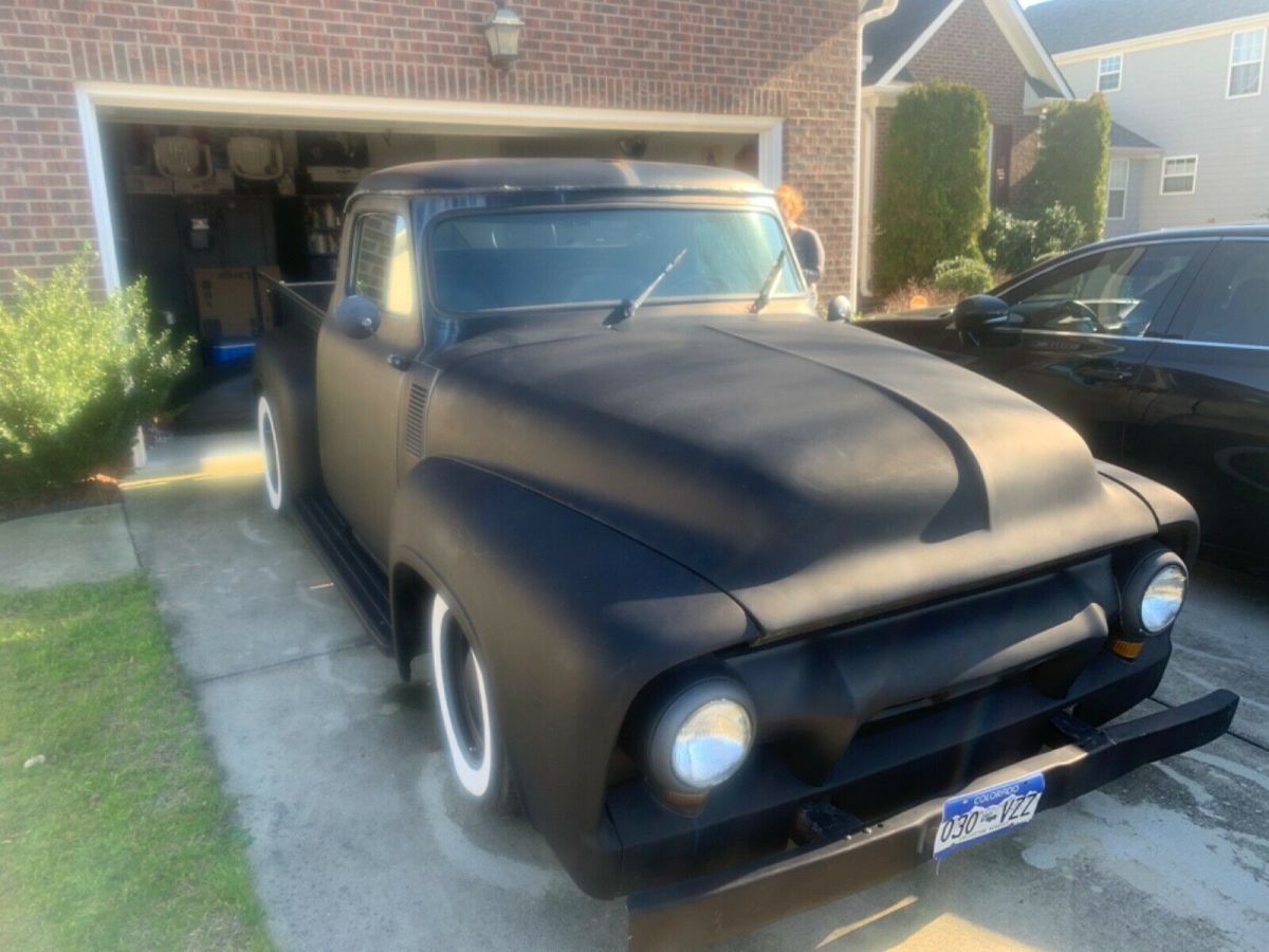 1954 Black Ford F-100 Standard Cab Pickup