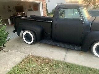 1954 Black Ford F-100 Standard Cab Pickup