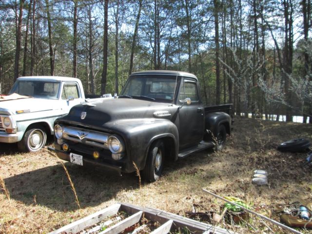 1954 Black Ford F-100