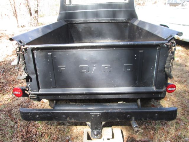 1954 Black Ford F-100
