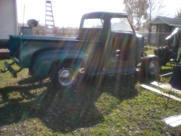 1954 Red Ford F-100 Crew Cab Pickup