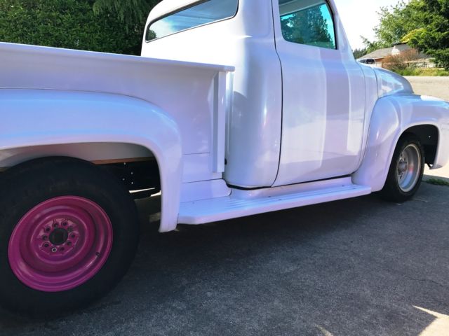 1954 White Ford F-100 Pick up