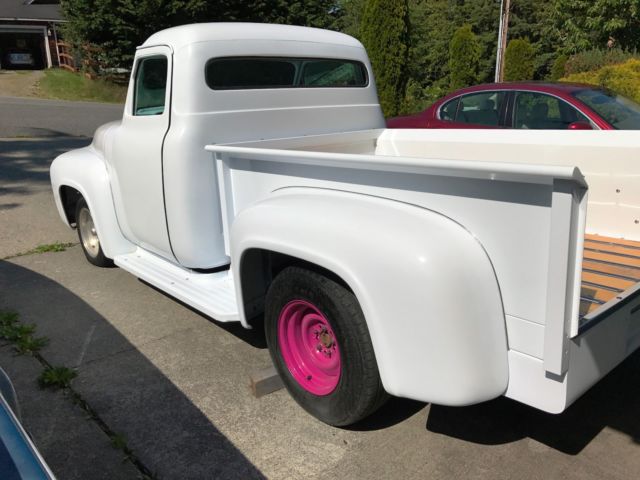 1954 White Ford F-100 Pick up