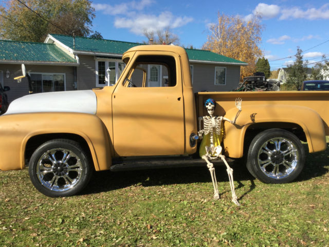 1954 Gold Ford F-100 pickup