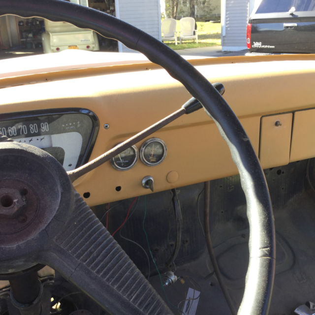 1954 Gold Ford F-100 pickup