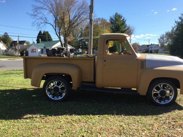 1954 Gold Ford F-100 pickup