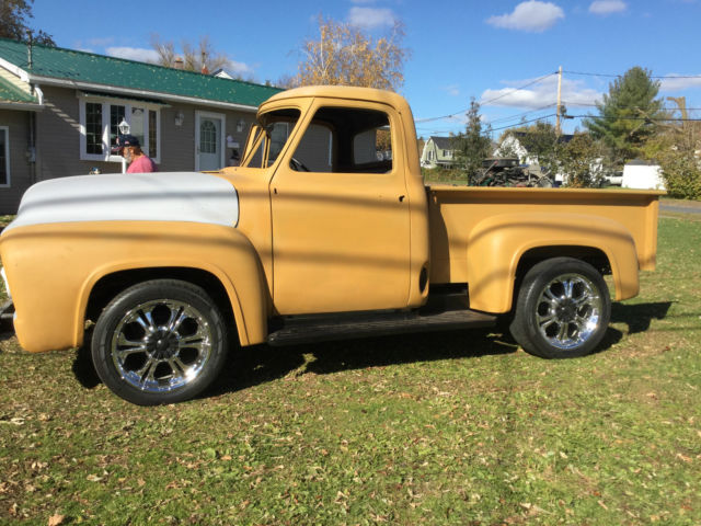 1954 Gold Ford F-100 pickup